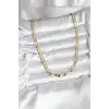 14K Gold Renk Kaplama Model CM Kadın Kolye 5886