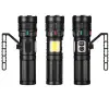 15.000 Lümen TG + COB LED Şarjlı El Feneri WT-703