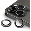 16 Pro / 15 Pro / 14 Pro / 16 Pro Max / 15 Pro Max / 14 Pro Max – Kamera Lens Koruyucu (Siyah)
