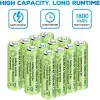 1800 Mah 1.2v Aa Ni-mh Şarj Edilebilir Pil 12 Adet