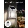 1800 mAh Pilli Solar Duvar Aydınlatma Yeni Nesil