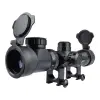 2-6x28 Zoomlu  Tüfeği Dürbünü Hedef Çizgili Çift Işıklı