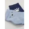 2Li Bear Penye Soket Çorap 10116 Mavi
