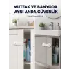 2li Dolap ve Çekmece Güvenlik Kilidi Seti