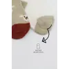 2Li Love Dog Penye Soket Çorap 10118 Bej