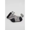 2Li Love Dog Penye Soket Çorap 10118 Gri