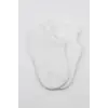 2Li Sneakers Kaymaz Basic Penye Çorap 20103 Beyaz Beyaz