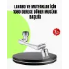 2 Modlu 1080° Dönebilen Musluk Başlığı Esnek 3 Eklemli Hareketli Tasarım