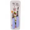2 Parça  Kartelalı Tırtırlı Bıçak Bx40