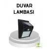 20 LED Güneş Paneli Aydınlatma – Fotoselli ve Hareket Algılamalı Dış Mekan Duvar Lambası