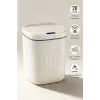 20 Litre Hareket Sensörlü Akıllı Çöp Kovası Beyaz