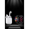 2025 Model Akıllı Saat ve 2.Nesil TWS Bluetooth Kulaklık ANC Özelliği Amoled Ekran