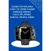 2025 Model Akıllı Saat ve 2.Nesil TWS Bluetooth Kulaklık ANC Özelliği Amoled Ekran