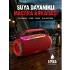 20W Kablosuz Bluetooth Hoparlör RGB Işık Efektli USB/SD/AUX Destekli