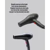 2200W Güçlü Motorlu Ergonomik Fön Makinesi