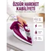 2200W Seramik Kaplama Estetik Tasarımı 360 Derece Dönebilir Kablosu Yeni Nesil