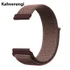22MM Gear S3 Watch 4 -Gt2 GT2E 46MM Kayış Kordon Lylon Loop-(5775)