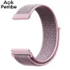 22MM Gear S3 Watch 4 -Gt2 GT2E 46MM Kayış Kordon Lylon Loop-(5775)