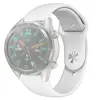 22MM Silikon Kayış Kordon Gear S3 Watch 4 -GT2 GT2E 46MM KayışKordon Watch Active 2 22MM-(5775)