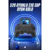 2.4 İnç Ekran 520 Oyunlu Retro Temalı Kablosuz Oyun Kolu El Atarisi