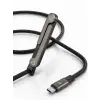 240W Type-C to Type-C Telefon Stand Özellikli Şarj Kablosu