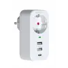 2.4a Çıkışlı 2xusb 1xtype-c Tekli Priz Ftr-17