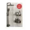 2’li banyo organizer düzenleyici yapışkanlı raf