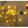 2m 10 Led Pilli 2 Kademeli Limon Led Işık Mz-304