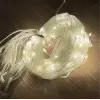 2x2 Perde 192 LED Sarı Işık - 8 Fonksiyonlu