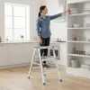 3+3 Çift Basamaklı Alüminyum Metal Merdiven