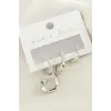 3 Adet Damla Zirkon Taşlı Küpe
