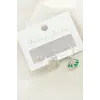 3 Adet Yıldız Zirkon Taşlı Küpe