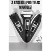 3 Başlıklı Profesyonel Tıraş Makinesi