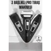 3 Başlıklı Profesyonel Tıraş Makinesi