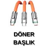 3 İn 1 Süper Hızlı Şarj Kablosu Android ve İOS Uyumlu Silikon Şarj Kablosu