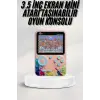 3 İnç Ekran 500 Oyunlu Game Box Mini Taşınabilir Oyun Konsolu