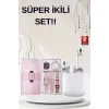 3 Kordonlu Dokunmatik Ekran Akıllı Saat ve 2.Nesil Kablosuz Bluetooth Kulaklık ANC/ENC