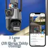 3 Lens Wi-Fi Güvenlik Kamerası