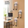 3lü Yapışkanlı Askı Seti Ev Banyo Mutfak İçin Çok Amaçlı Askılık