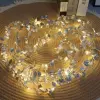 3 Metre Yaldızlı Gümüş LED Işık