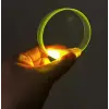 3 Modlu Pilli Led Işıklı Esnek Parti Bilekliği Sarı Bx40