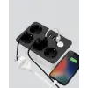 3 USB Çıkışlı 4’lü Akıllı Priz 2500W 2 Metre Kablo