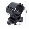30mm/21mm Için Lazer Fener Bağlama Aparatı