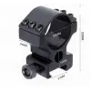 30mm/21mm  Için Lazer,fener Bağlama Aparatı
