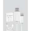 30W Type-C Lightning Hızlı Şarj Kablosu 1.2m iPhone Uyumlu