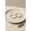 316L Çelik Gold Renk 28 mm Halka Küpe