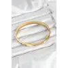 316L Çelik Gold Renk 65 mm Kadın Kelepçe Bileklik