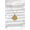 316L Çelik Gold Renk Ayetel Kürsi Yazılı Kolye