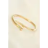 316L Çelik Gold Renk Çivi Model Bileklik