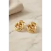 316L Çelik Gold Renk Halka Model Küpe